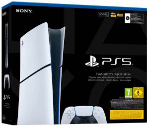 Sony Computer Ent. PS5 Console 825GB Digital Edition E Chassis White ITA